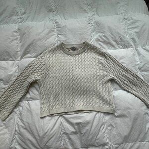 Cable-knit Sweater